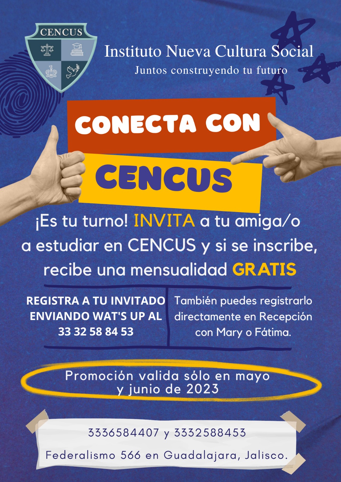 Unete a la familia CENCUS  